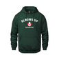 Elbows Up | Midweight Pullover Hoodie – 280 GSM Canadian Streetwear - Green / Extra small - Sweatshirts & Hoodies