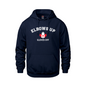 Elbows Up | Midweight Pullover Hoodie – 280 GSM Canadian Streetwear - Navy / Extra small - Sweatshirts & Hoodies