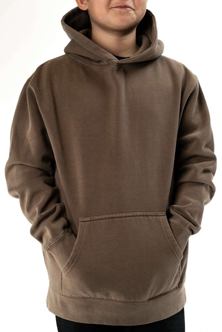 Elevate your style: custom apparel hoodie tor10 - Pigment Dye Clay / XS - HOODIE