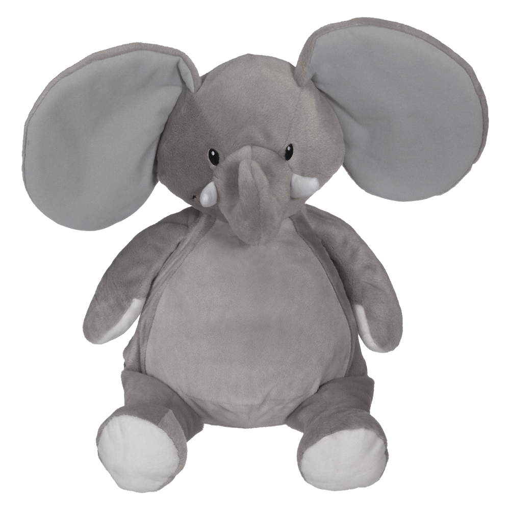 Elford Elephant Buddy - Grey - Embroider Buddy®
