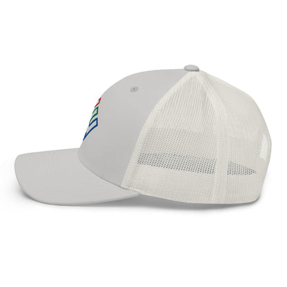 Enron Embroidered Mesh Trucker Hat