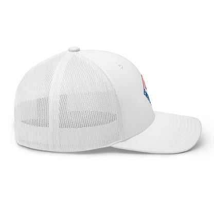 Enron Embroidered Mesh Trucker Hat