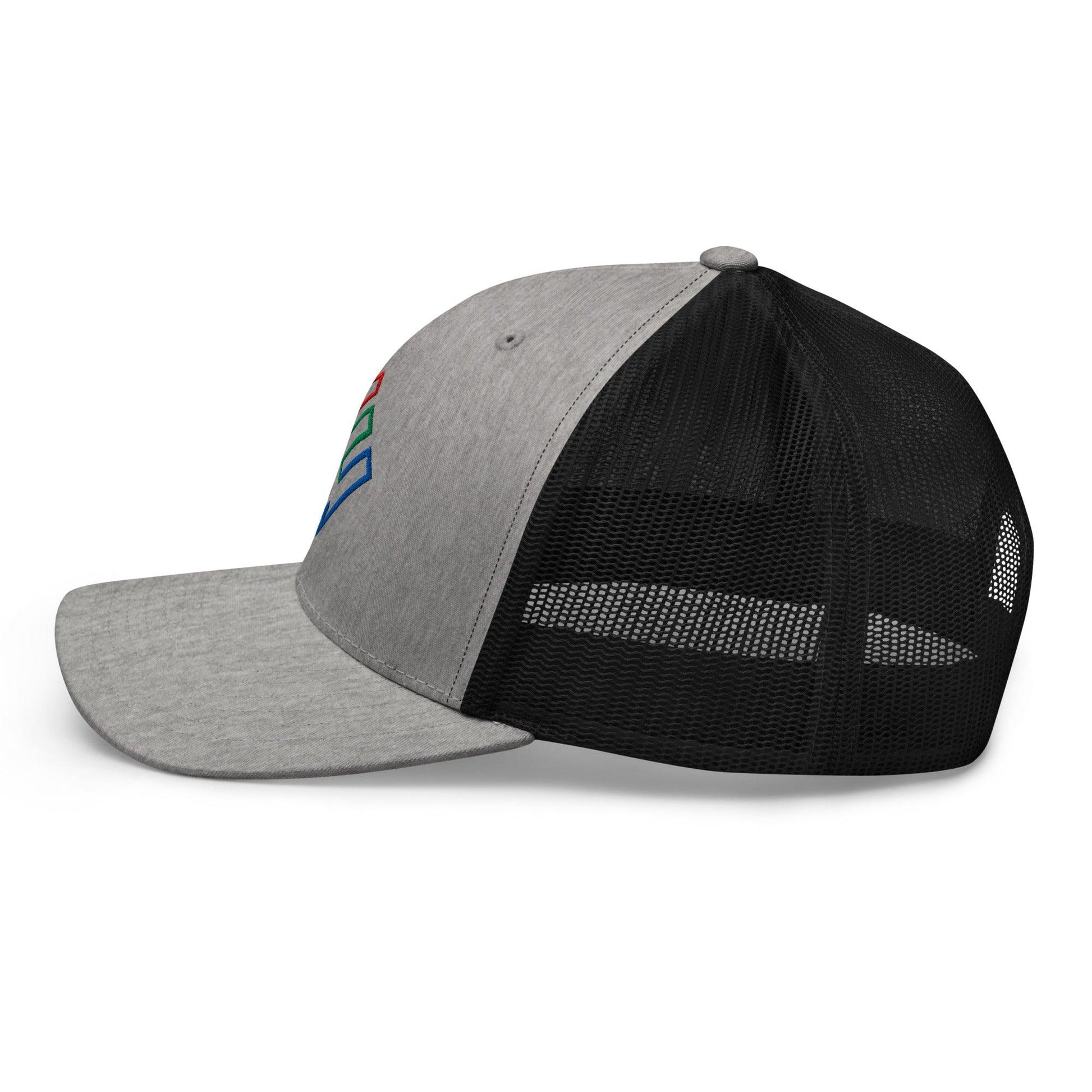 Enron Embroidered Mesh Trucker Hat
