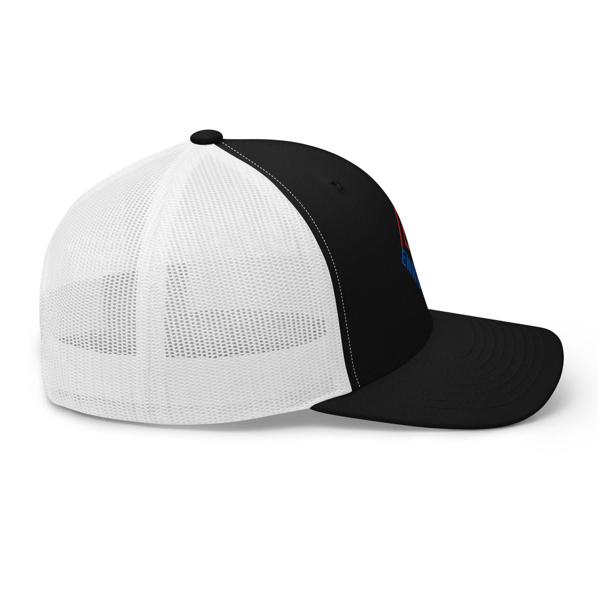 Enron Embroidered Mesh Trucker Hat