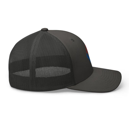 Enron Embroidered Mesh Trucker Hat