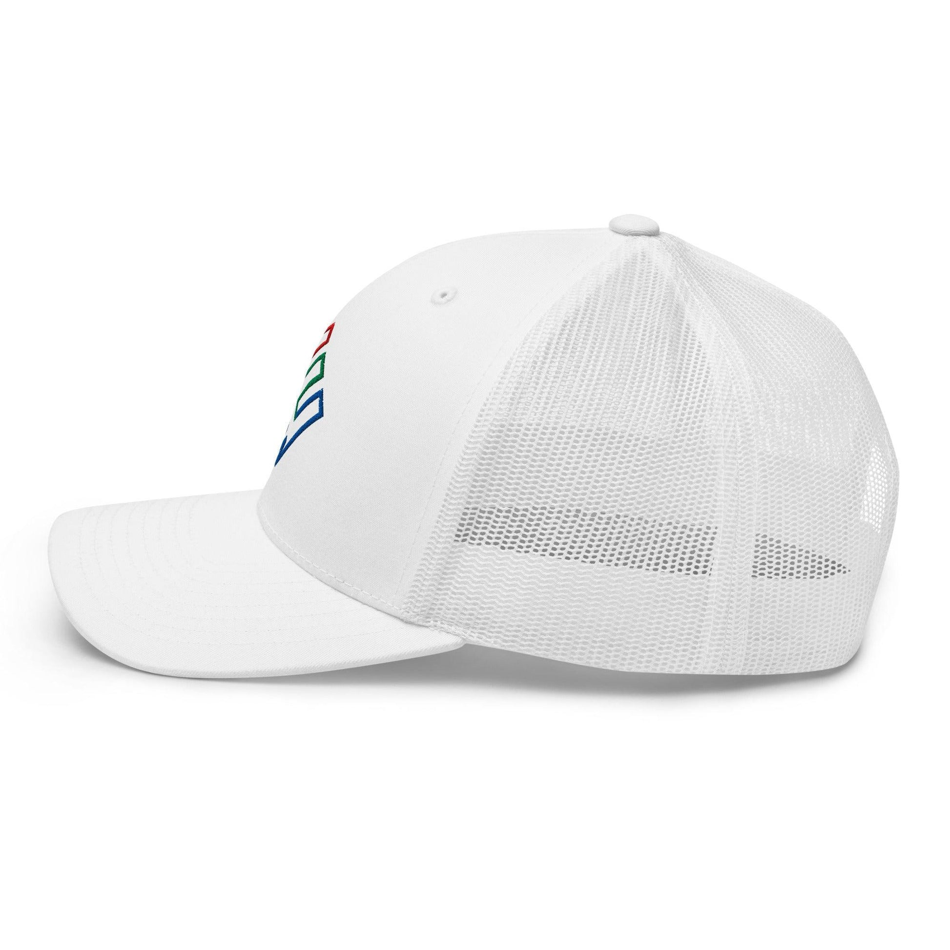 Enron Embroidered Mesh Trucker Hat