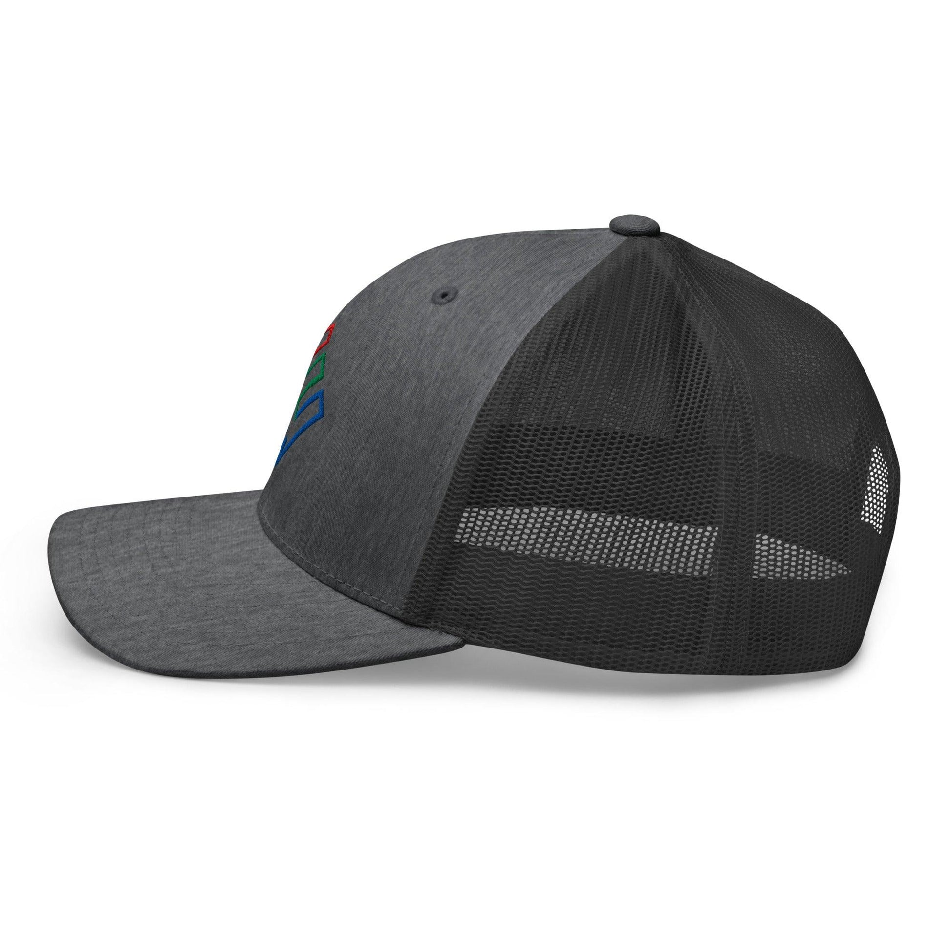 Enron Embroidered Mesh Trucker Hat
