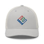 Enron Embroidered Mesh Trucker Hat - Silver