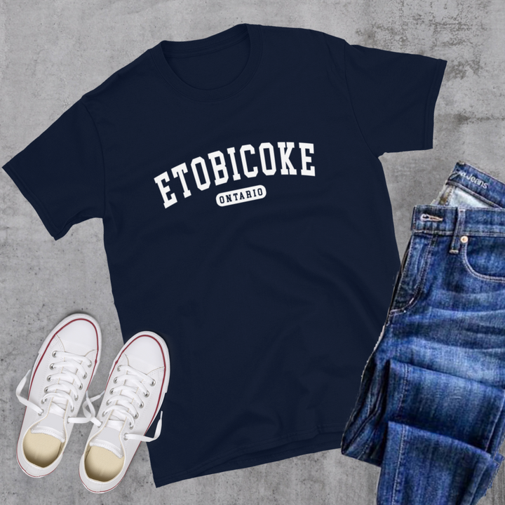 Etobicoke College Tee - Navy / S