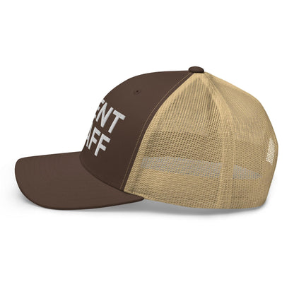 Event Staff Work Block Embroidered Mesh Trucker Hat