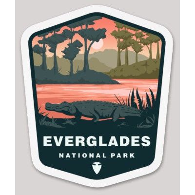 Everglades National Park Die Cut Sticker - sticker