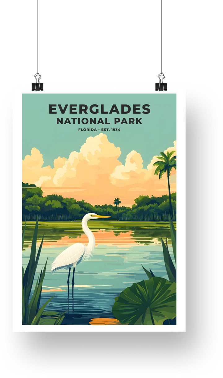 Everglades National Park Poster - poster