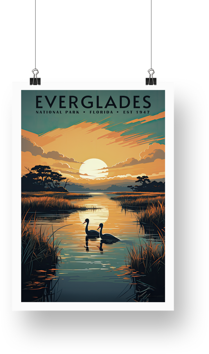 Everglades National Park Poster - poster