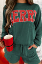 Loungewear Set-Shewin-Evergreen / S-torontoscreenprinting.ca