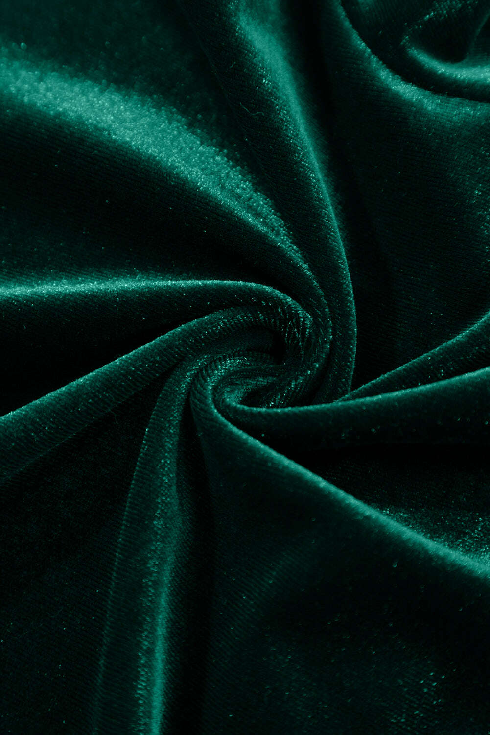 Short Dresses-Evergreen Velvet High Neck Tiered Ruffle Mini Dress-torontoscreenprinting.ca