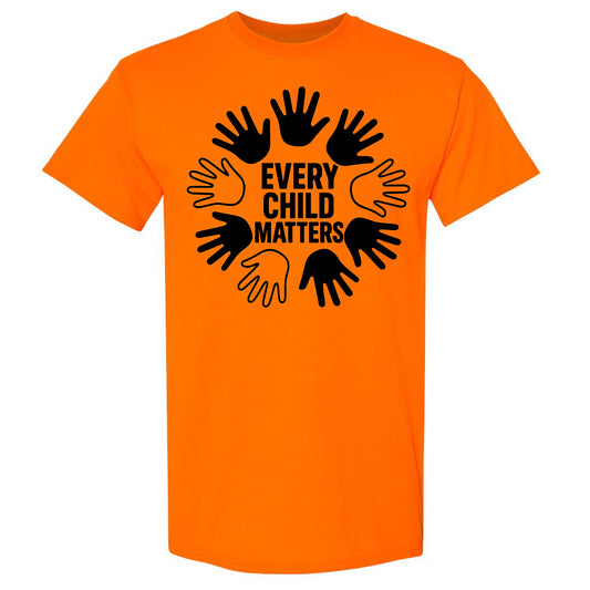 Every Child Matters T-Shirt – Orange & Black