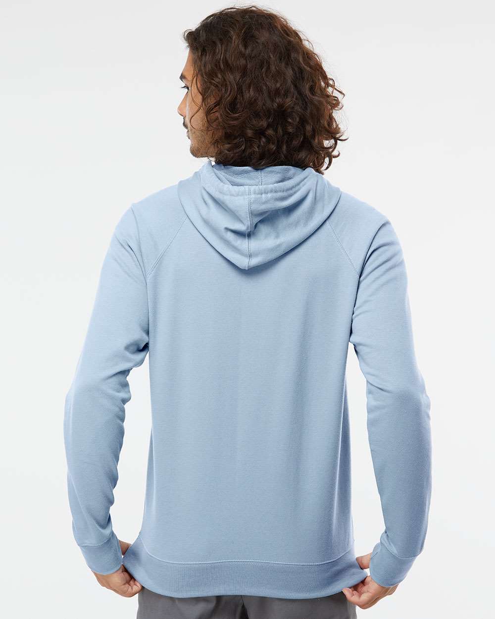 Independent Trading Co. Icon Lightweight Loopback Terry Hooded Sweatshirt SS1000