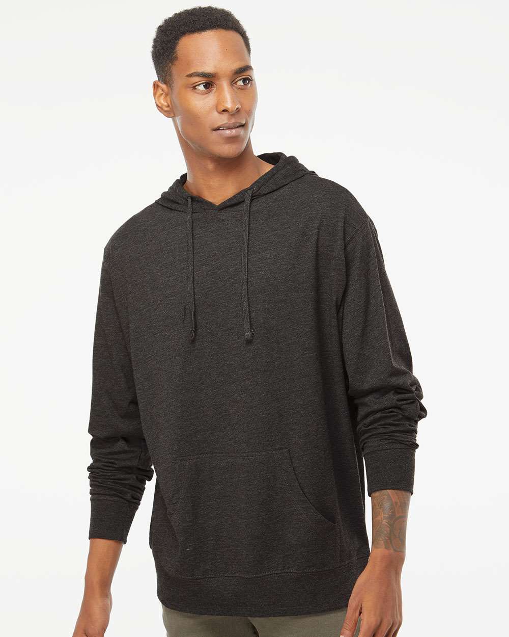 Independent Trading Co. Lightweight Hooded Pullover T-Shirt SS150J