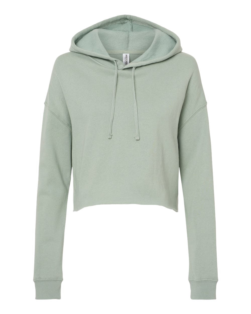 Independent Trading Co. Women’s Lightweight Crop Hooded Sweatshirt AFX64CRP