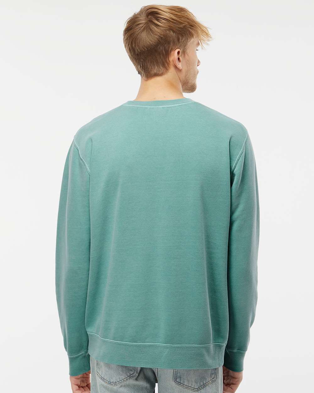 Independent Trading Co. Midweight Pigment-Dyed Crewneck Sweatshirt PRM3500