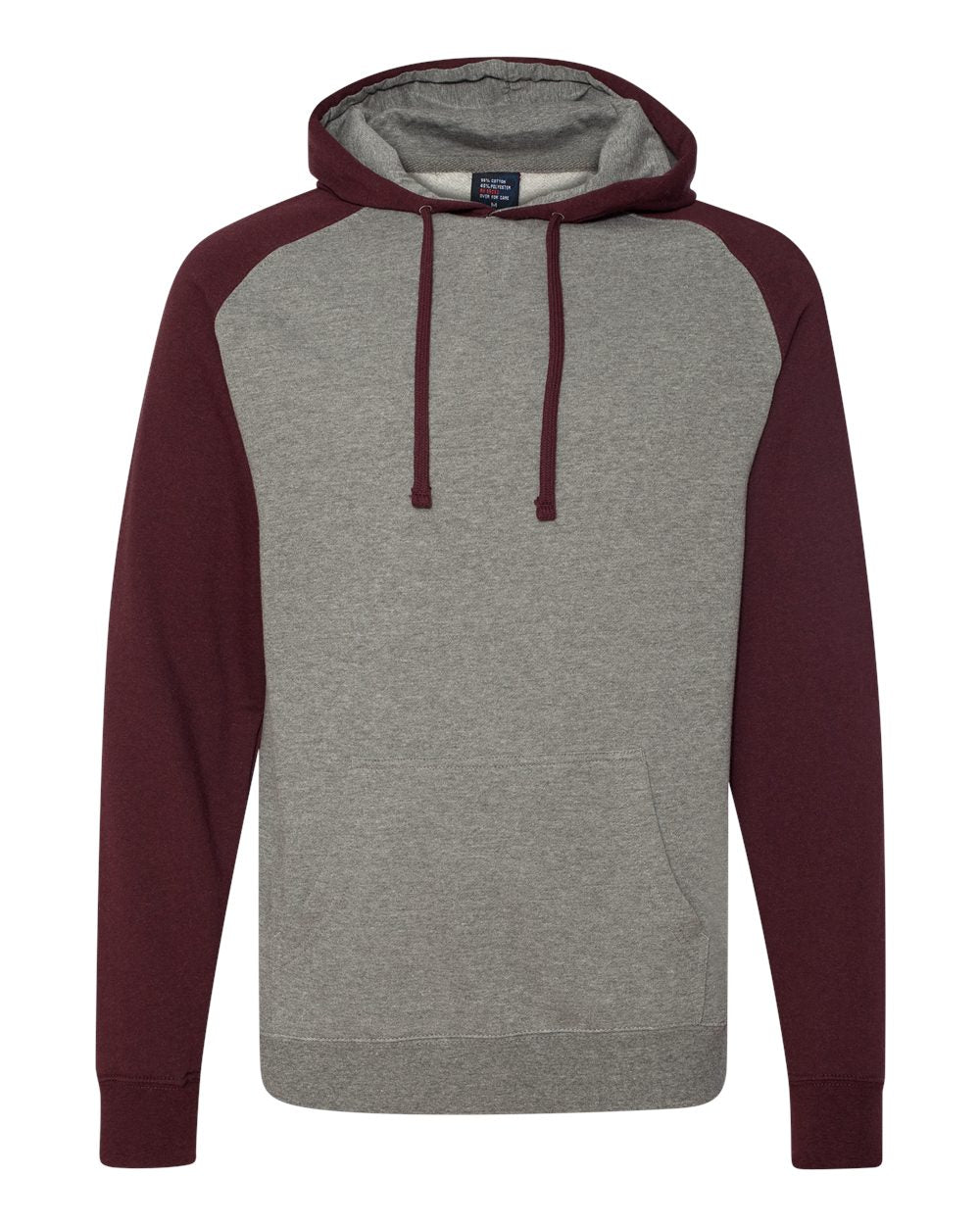 Independent Trading Co. Raglan Hooded Sweatshirt IND40RP