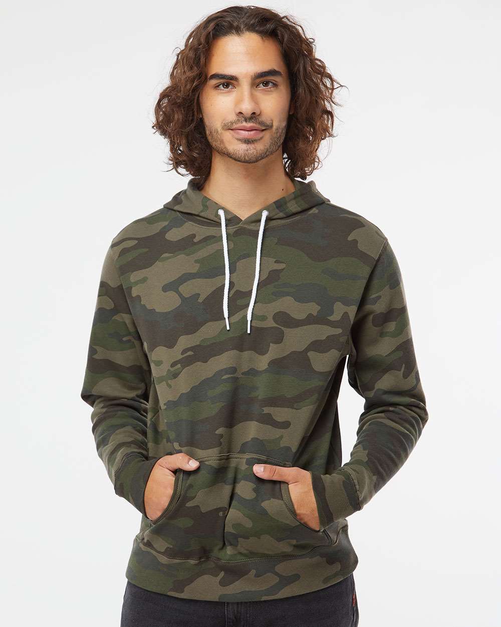 Independent Trading Co. Lightweight Hooded Sweatshirt AFX90UN