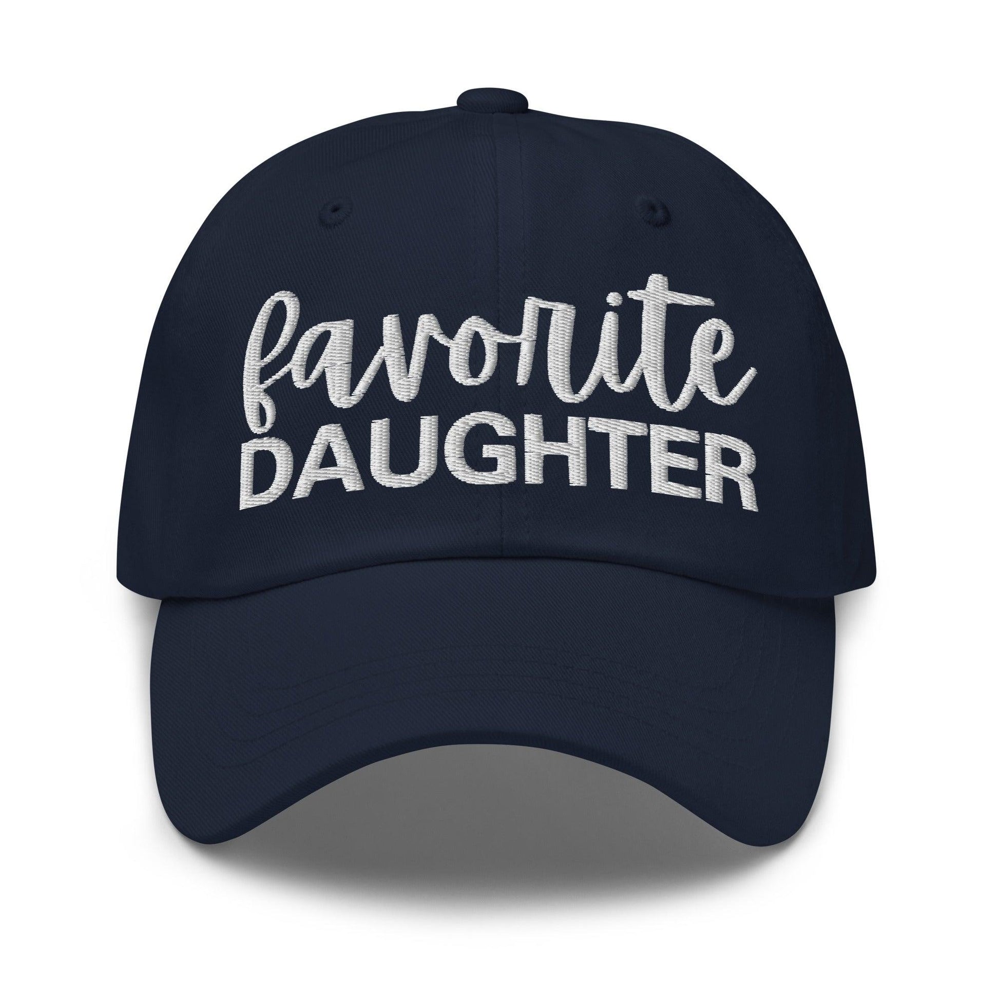 Favorite Daughter Embroidered Dad Hat - Navy