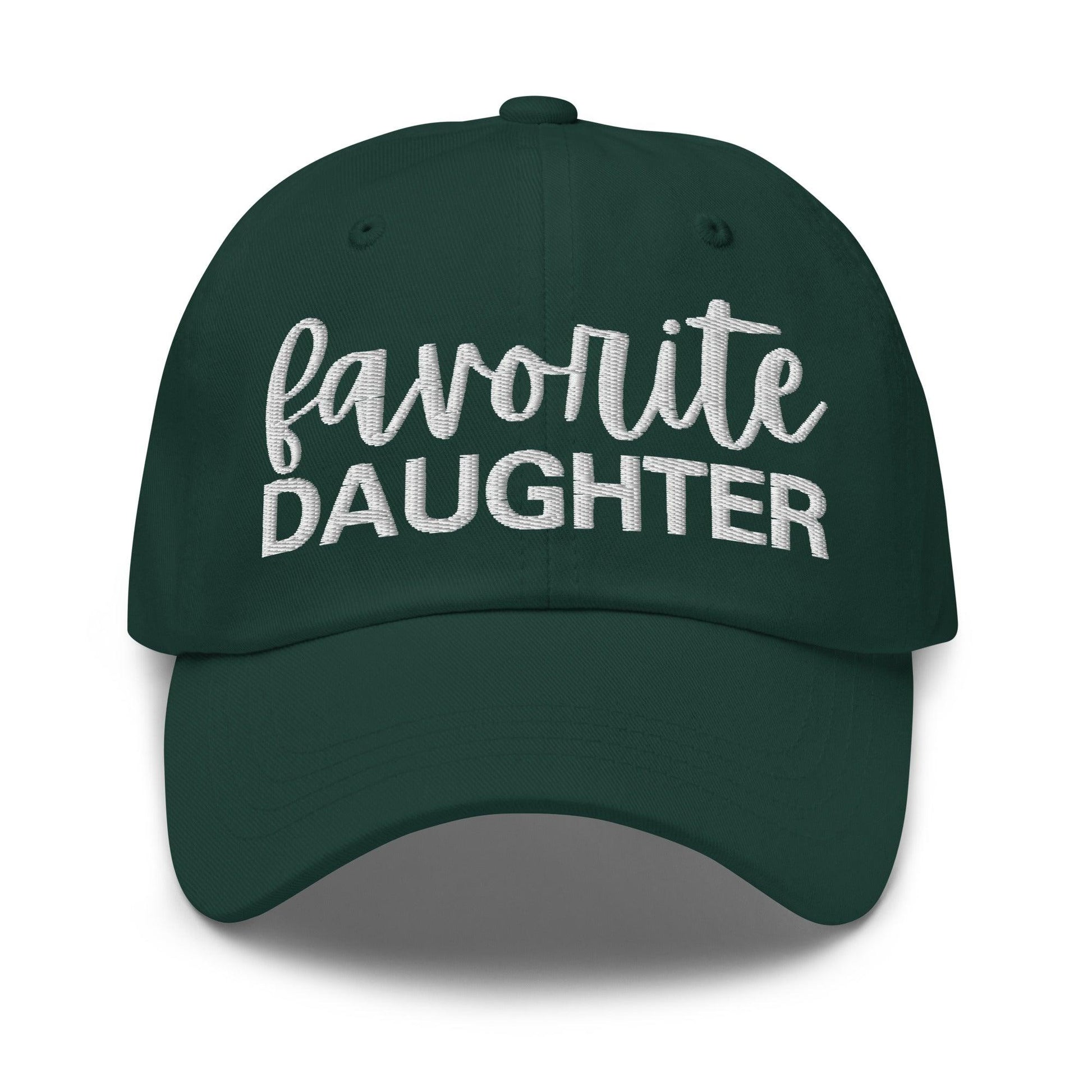 Favorite Daughter Embroidered Dad Hat - Spruce