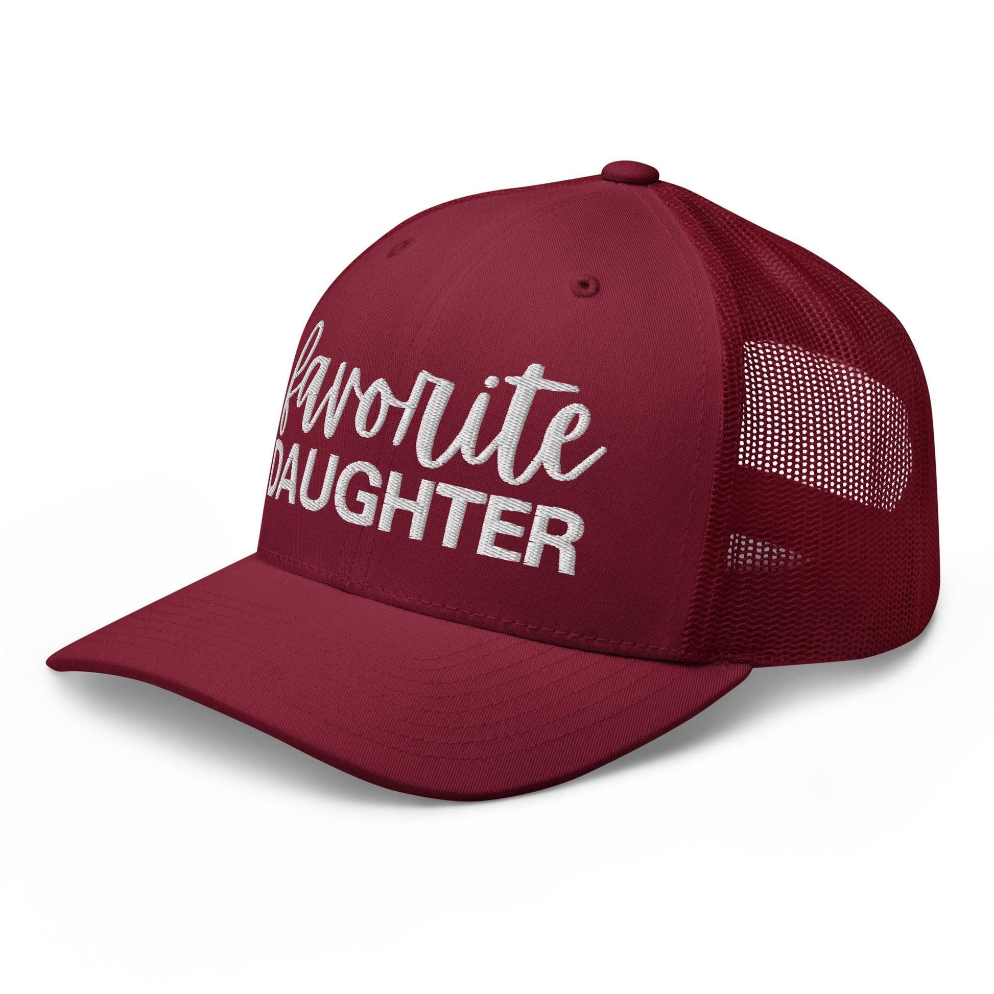 Favorite Daughter Embroidered Mesh Trucker Hat