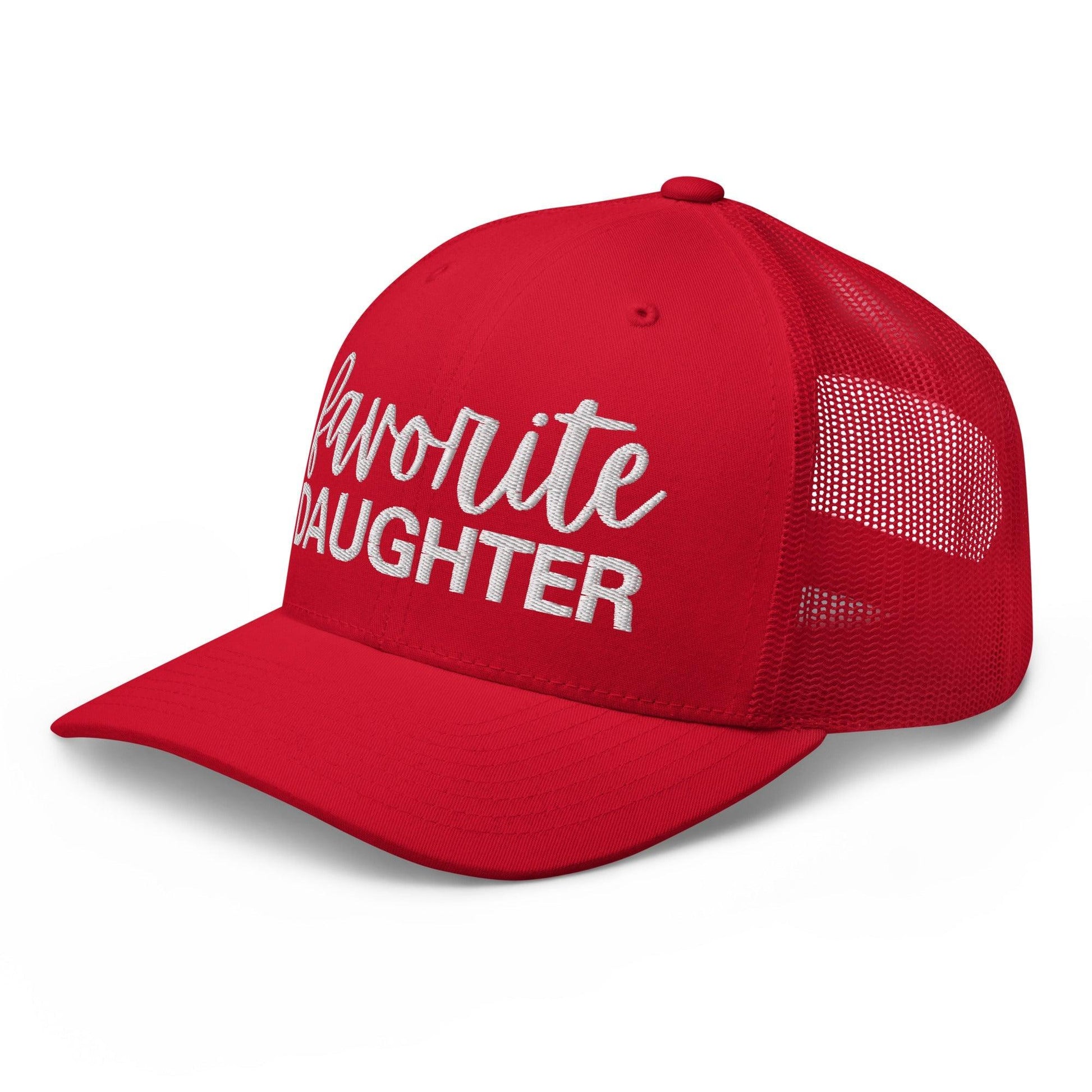 Favorite Daughter Embroidered Mesh Trucker Hat