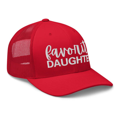 Favorite Daughter Embroidered Mesh Trucker Hat