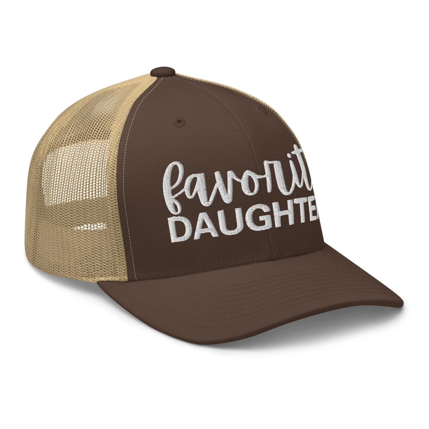Favorite Daughter Embroidered Mesh Trucker Hat