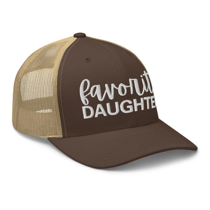 Favorite Daughter Embroidered Mesh Trucker Hat