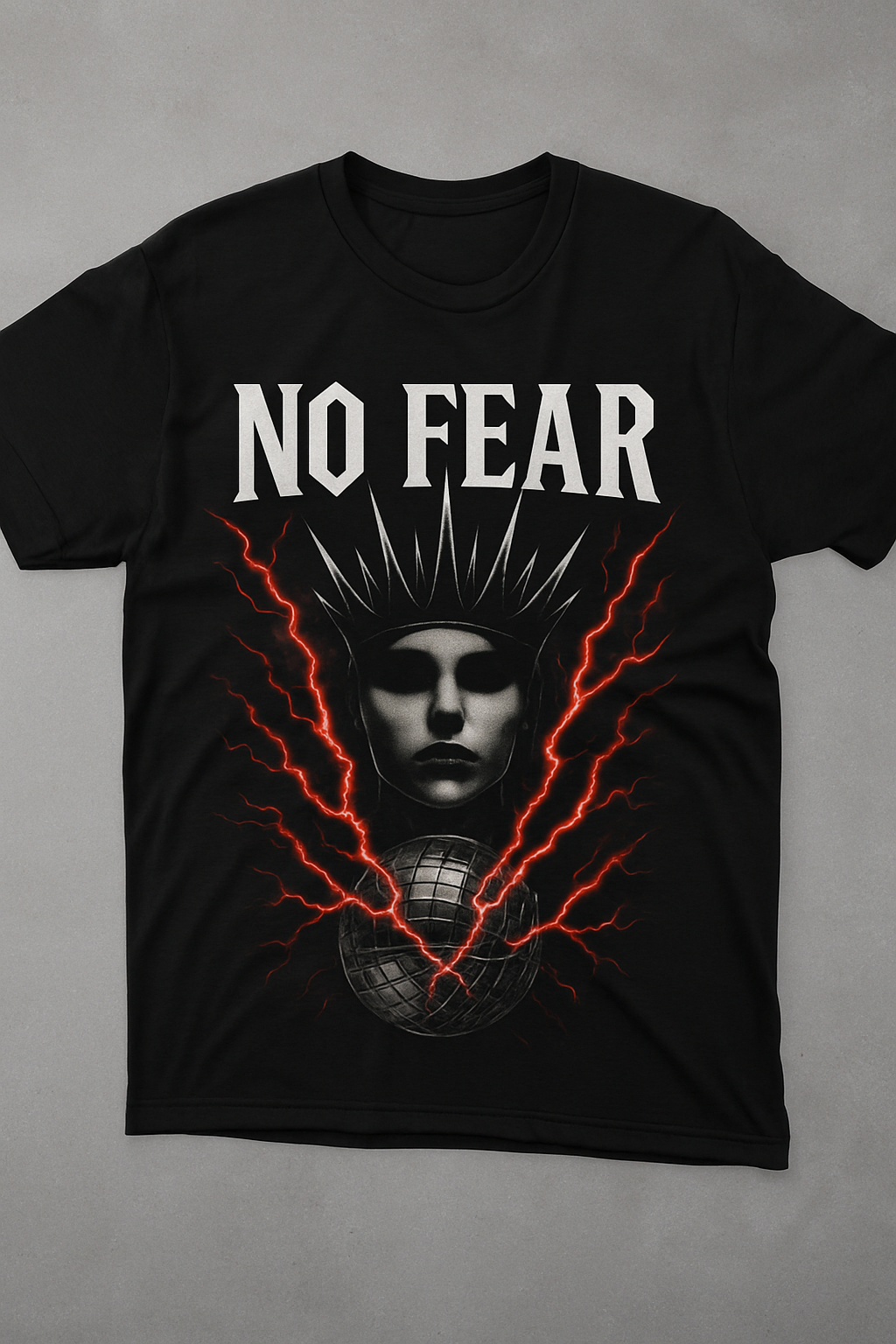 NO FEAR – Gaga Fanfare Tribute T-Shirt (Mayhem Era Inspired) - Black / Small - T-Shirts