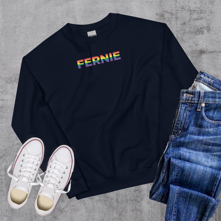 Fernie Pride Crewneck - Navy / S