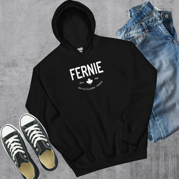 Fernie Since 1904 Hoodie - Black / S