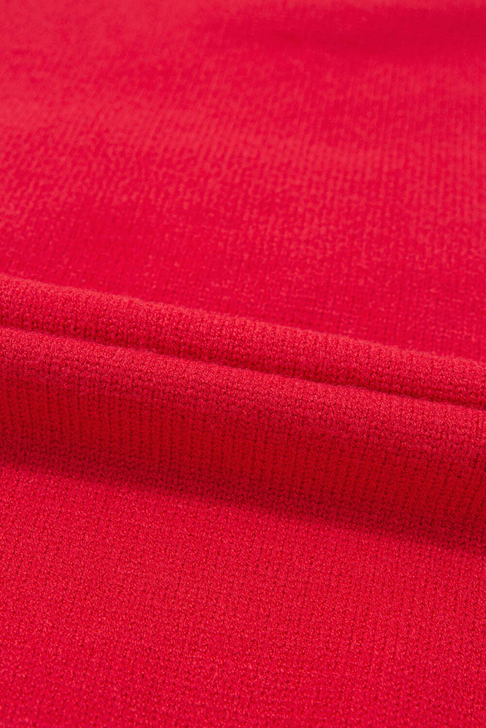 Sweaters-Fiery Red Tinsel Merry Letter Drop Shoulder Baggy Sweater-torontoscreenprinting.ca