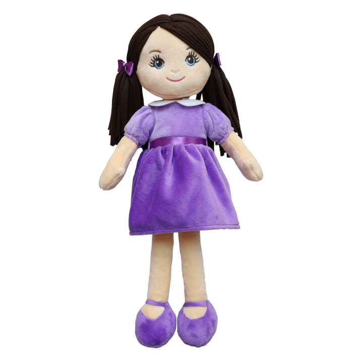 Fiona Doll 16’’ - purple - Embroider Buddy®