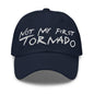 Not My First Tornado Dad Hat - Navy - Headwear