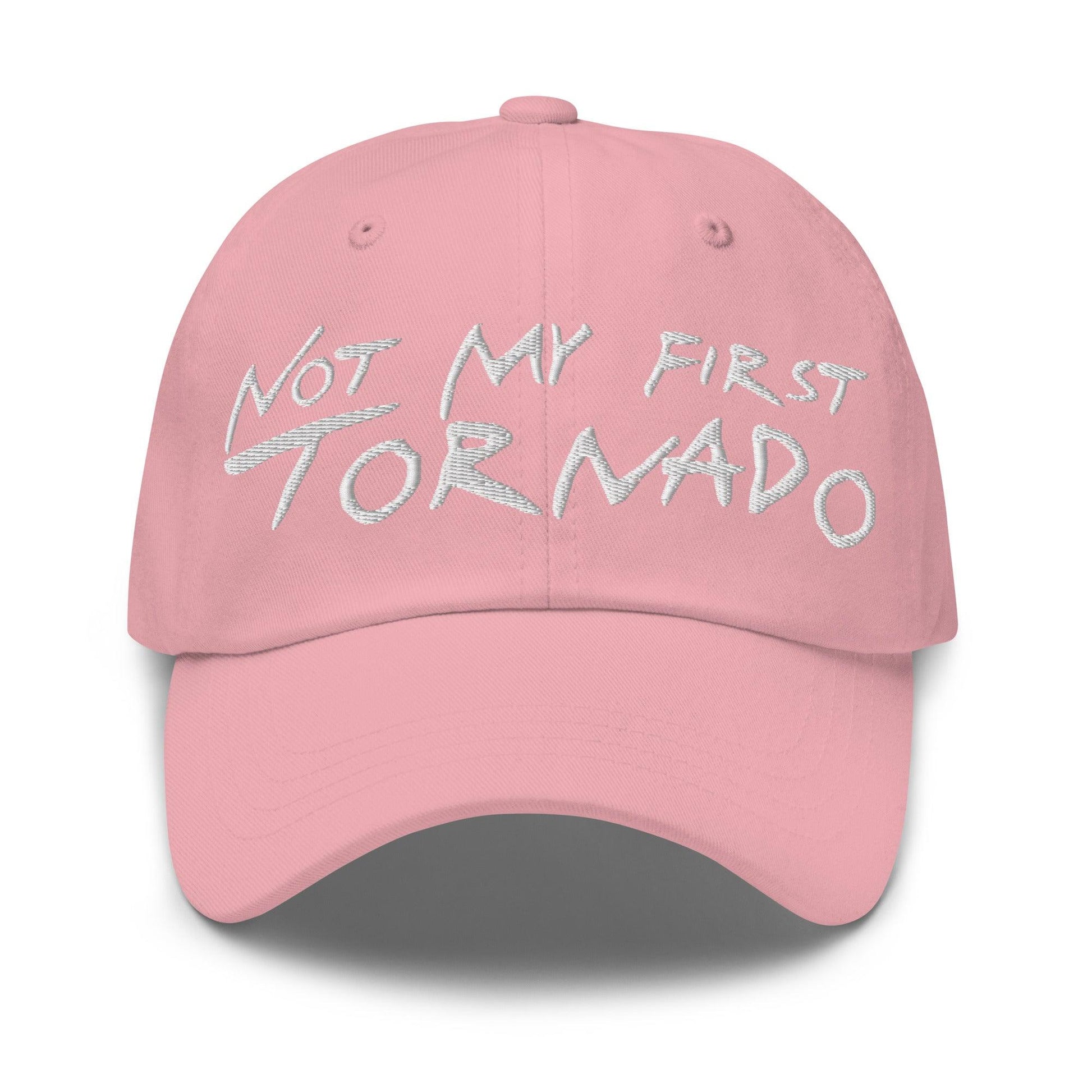 Not My First Tornado Dad Hat - Pink - Headwear