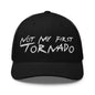 Not My First Tornado Retro Trucker Hat - Black - Headwear