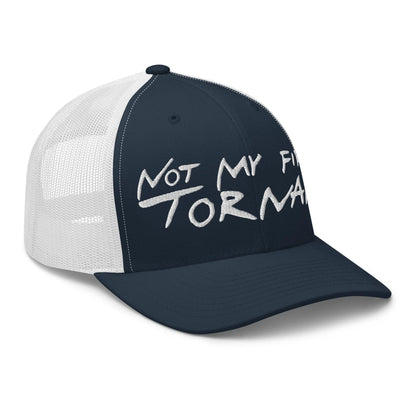 Not My First Tornado Retro Trucker Hat - Headwear