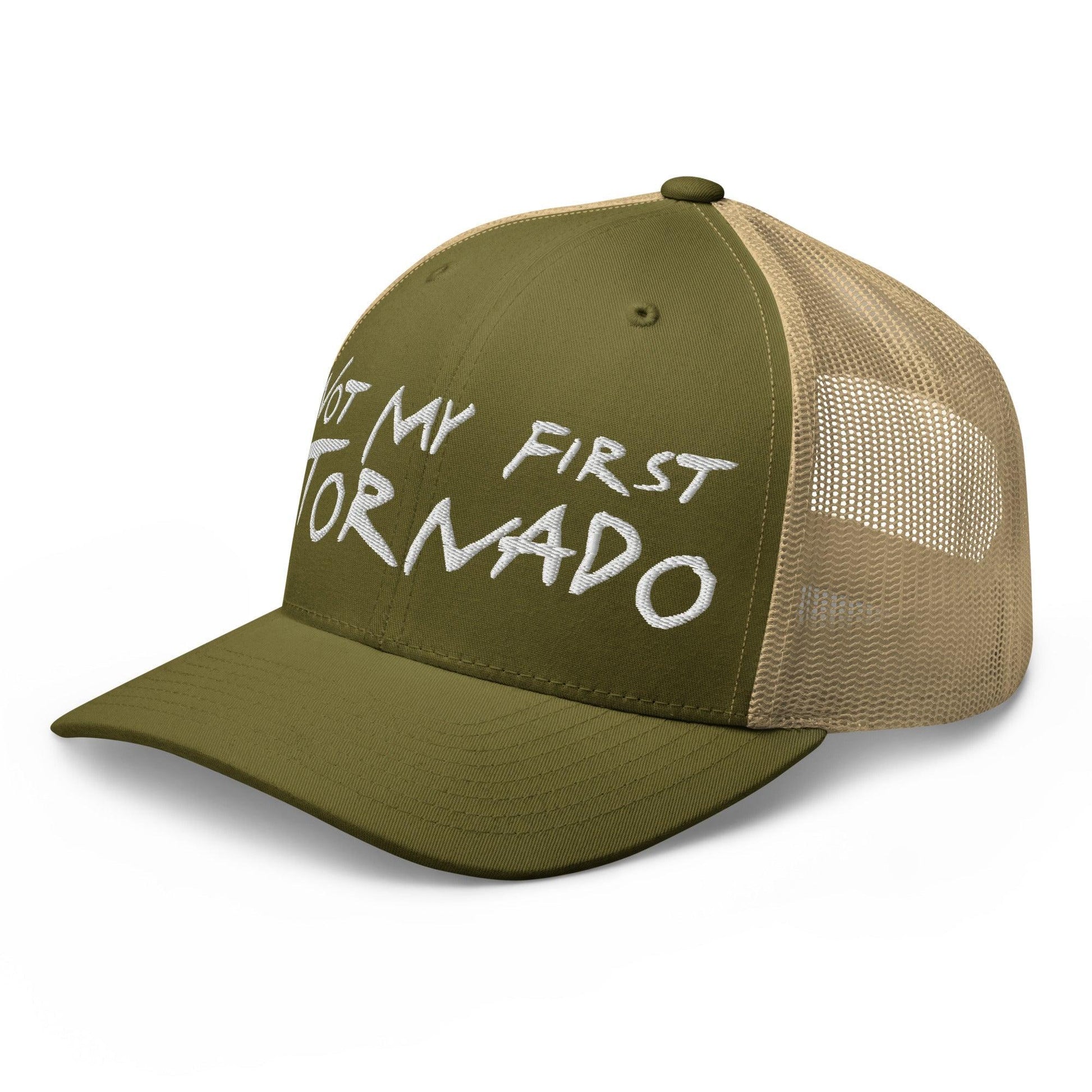 Not My First Tornado Retro Trucker Hat - Headwear