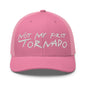 Not My First Tornado Retro Trucker Hat - Pink - Headwear