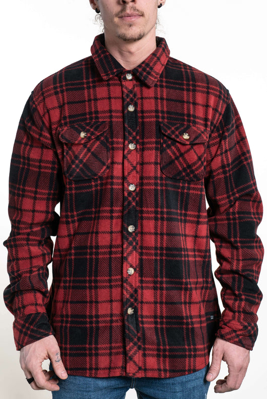 Flannels: custom apparel screen printing toronto heats up now! Fa24 - Red / XS - FLANNELS