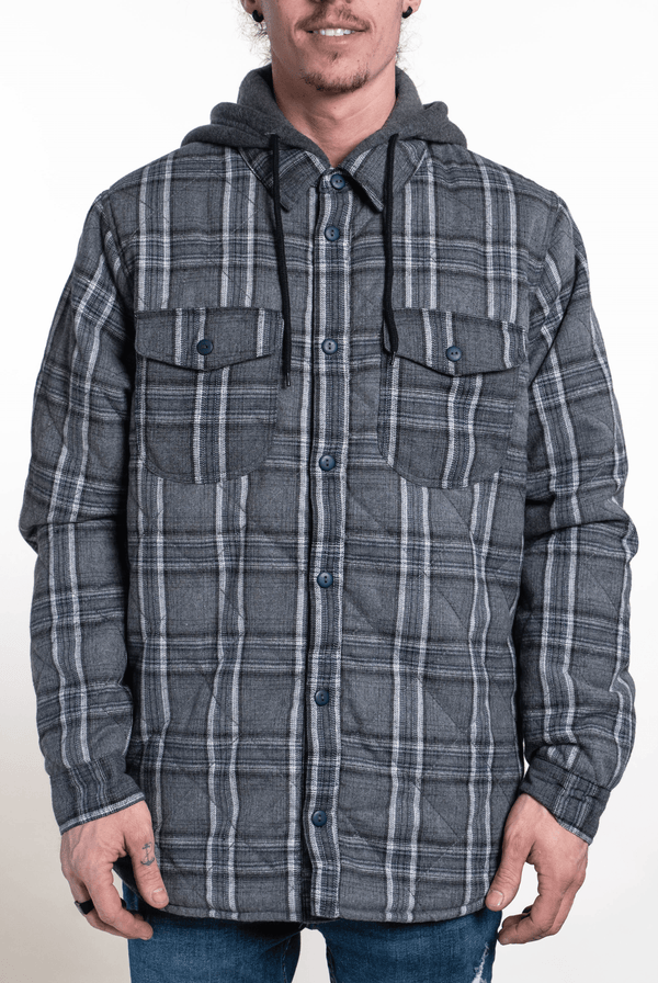 Flannels: design custom apparel with toronto screen printing today! Fa24 - Charcoal / XS - FLANNELS