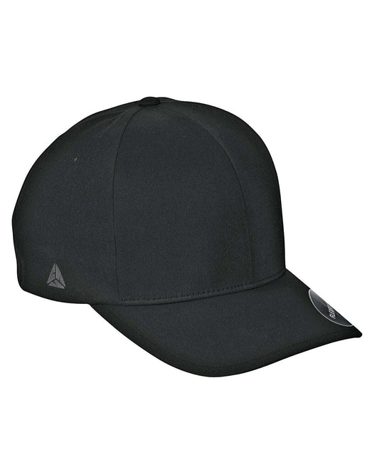 Flexfit Adult Delta X-Cap YP180 - BLACK / S/M - Headwear