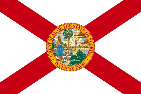 🌴 Flag of Florida – Available in Multiple Sizes 🌴