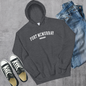 Fort McMurray AB College Hoodie - Dark Heather / S