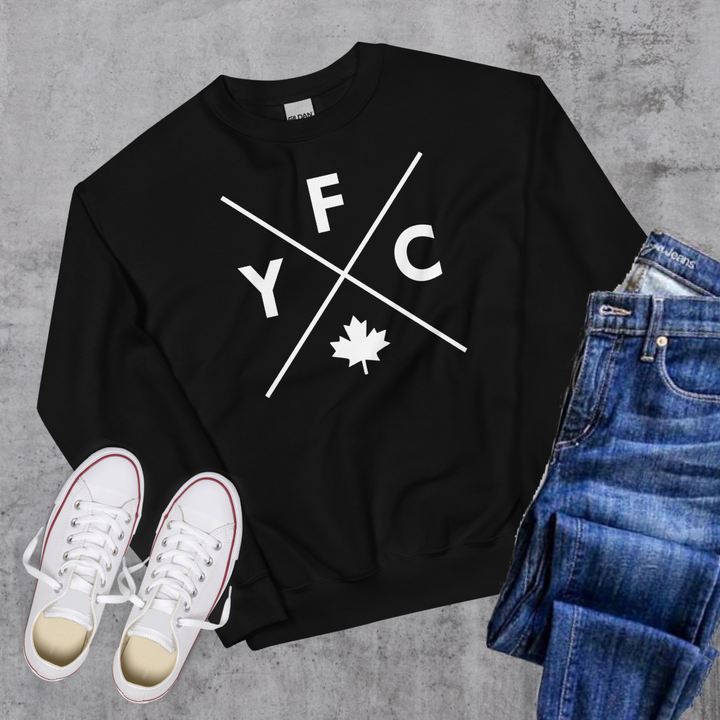 Fredericton YFC X Crewneck - Black / S